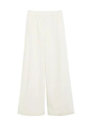s.Oliver Red Label - Culotte aus Cord beige/weiß - Gr. - 34