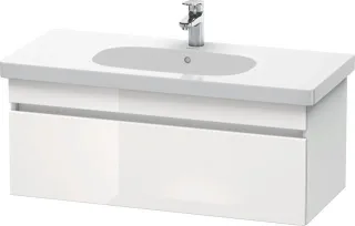 Duravit DuraStyle Waschtischunterbau wandhängend Weiß Hochglanz & Matt 1000x453x398 mm - DS638502218 DS638502218