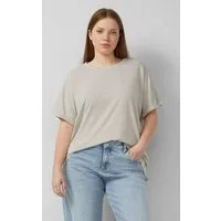 QS Kurzarmshirt T-Shirt T-Shirt im Modalmix