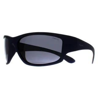 Polaroid Wrap Unisex Matte Blau Grau Blau Polarisiert PLD 7005/S