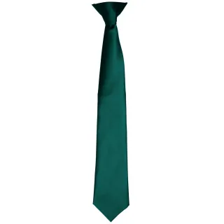 Premier Colours Herren Satin Clip Krawatte (Flasche)
