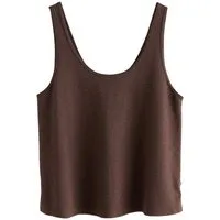 LAURA ASHLEY Shirttop Laura Ashley Gestricktes Lounge-Trägertop (1-tlg)