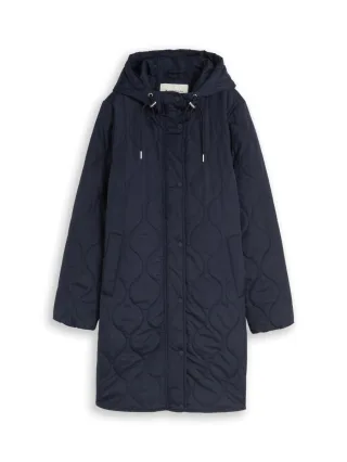 Tom Tailor - Leichter Steppmantel blau - Gr. - S