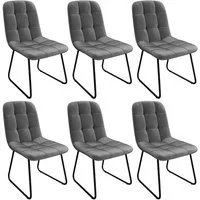 Jiexi Esszimmerstuhl esszimmerstühle 2er/4er/6er/8er set stühle esszimmer küchenstühle
