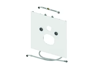 Tece lux WC-Glasplatte für Duravit SensoWash C, Glas weiß glzd., 9650103 9650103