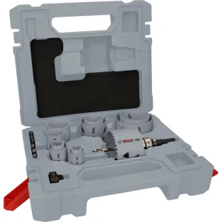 Bosch PRO Multi Material Lochsäge Q-Lock Aufsteckhalter, 15 teiliges Set - 2608901549