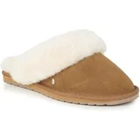 Emu Australia Jolie (Wildlder, Lammfell) braun Damen Hausschuh