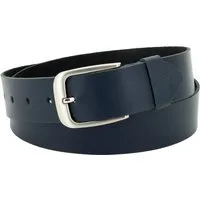 COLOGNEBELT Ledergürtel OM551-SL-Dunkelblau MADE IN GERMANY, Dunkelblau Kürzbar, 100 % Echtleder, Aus einem Stück, Unisex