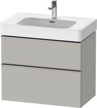 Duravit D-Neo Waschtischunterbau wandhängend Betongrau Matt 784x452x625 mm - DE4377070070000 DE4377070070000