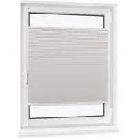 jalousiescout Wabenplissee Pure Wabenplissee, 45 x 90 cm, beige, verdunkelnd, ohne Bohren, klemmen, Klemmfix, Thermo Plissee Sonnen-, Sicht- und Hitzeschutz, für Fenster und Tür