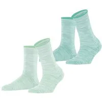Esprit Socken Esprit Allover Stripe 2-Pack Damen (2-Paar) aus Biobaumwolle