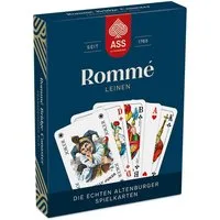 Cartamundi Spiel Rommé Leinenprägung, französisches Bild