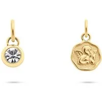 Tamaris Anhänger Set Schmuck Geschenk 2er Anhänger Bundle, Engel (Set, 2-tlg), mit Glasstein