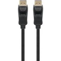 Kabel DisplayPort 1.4 Stecker > DisplayPort Stecker schwarz, 2 Meter, 8K