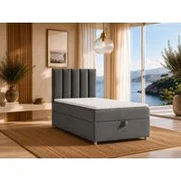 Best for Home Boxspringbett Trinity K-10 Single mit Bettkasten – 7-Zonen Matratze & Komfort-Topper (Boxspringbett, 1-St., 70x200 80x200 90x200 100x200 cm), inkl. Lieferung bis in die Wohnung, TOP Preis-Leistungs-Verhältnis