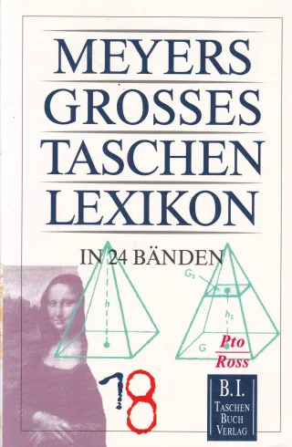 Meyers grosses Taschenlexikon Band 18 Pto-Ross