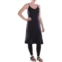Vishes Sommerkleid Damen knielanges Kleid Baumwolle Casual ärmellos Spaghetti-Träger Alternative Bekleidung, Ethno, Hippie, Retro Style