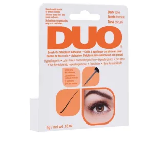 Ardell Duo Brush Striplash Adhesive Dark Adhesivo Pestañas En Banda Pincel 5 gr