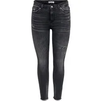 ONLY Skinny-fit-Jeans ONLWAUW MW SK ANK RW DNM Baumwollmischung, mid waist