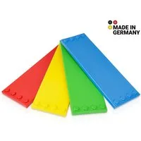boho play® XXL Funblocks Spielbausteine, (Regalplatten-Set, 4 St., für Kinder), Made in Germany