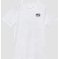 s.Oliver Kurzarmshirt T-Shirt Baumwoll-T-Shirt mit Front- und Rückenprint