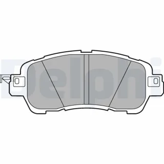 Delphi Bremsbel?ge vorne Mazda 2 DL 1,5