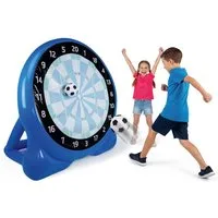 EASYmaxx Fußballtor Fußball Dart aufblasbar Outdoor Komplett-Set mit 2 Bällen ab 6 Jahren (6 St), Outdoor Spiele für Kinder & Erwachsene, Fußball Dart nur 2,9 kg