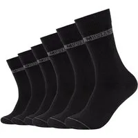 MUSTANG Socken casual (6-Paar) weicher und elastischer Komfortbund