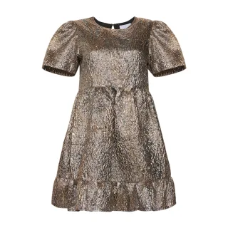 Maine Taylor Kleid in Silber und Gold