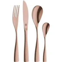Carl Schmidt Sohn Besteck-Set Bocholt (24-tlg), 6 Personen, Edelstahl, hochwertige PVD-Beschichtung