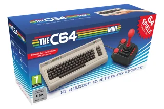 The C64 Mini grau