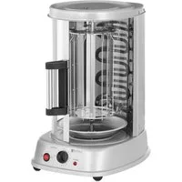 Royal Catering Dönergrill Vertikalgrill 3in1 Kombi Edelstahl Tischgrill Hähnchengrill Schaschlik, 1500 W