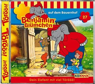 Benjamin Blümchen 027 auf dem Bauernhof [Audio CD] Benjamin Blümchen