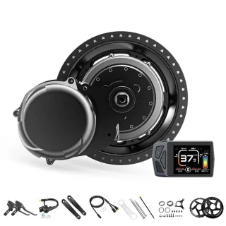 [EU Direct] Tongsheng TSDZ8 48V 750W Mid-Motor Conversion Kit Electric Bike Kits with EKD01 Display Bluetooth Navigation