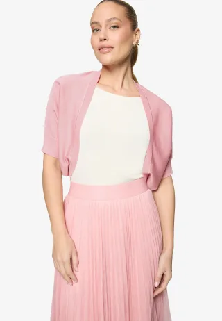 zero - Bolero kurzarm bridal rose - Gr. - S