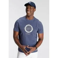 DELMAO T-Shirt Kurzarm, bedruckt, Rundhals, aus Baumwolle