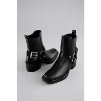 Aniston SHOES Westernstiefelette Cowboyboots, Blockabsatz, in schmaler Form
