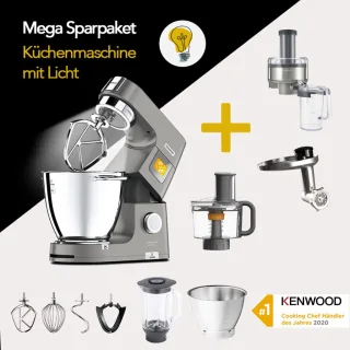Kenwood Küchenmaschine Titanium Chef Patissier XL KWL90.594SI...