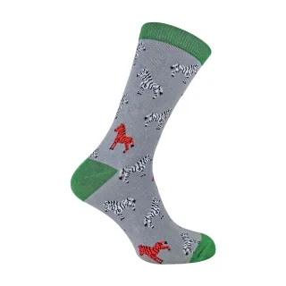 1 Pack Herren-Socken mit Tiermotiv aus Bambus