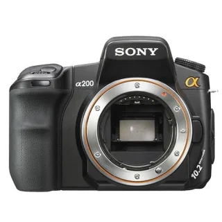 Sony Alpha 200 [10.2MP 27"] schwarz