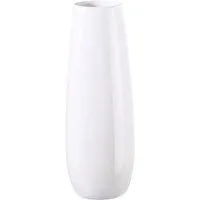 ASA SELECTION Tischvase EASEXL, Ø 18 x H 45 cm, Weiß, Steingut, glänzend, (1 St), wasserdicht