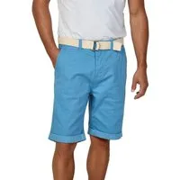 riverso Chinoshorts Herren Shorts RIVHenry Regular Fit Bermudashorts mit Gürtel