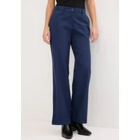 bonprix Leinenhose aus Leinen-Baumwoll-Mix, Loose Fit, komfortable Leibhöhe