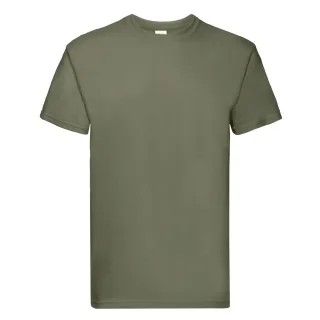 Fruit of the Loom - "Super Premium" T-Shirt für Herren/Damen Unisex (Klassisch Olivgrün)