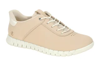 Ecco 246323 GRUUV LITE Damenschuhe - sportliche Slipper in rose/nature/white