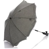 Fillikid Kinderwagen-Sonnenschutzhülle Sonnenschirm Melange Exklusiv, UV Schutz 50+, abnehmbare Universalhalterung, Wasserdicht, passend