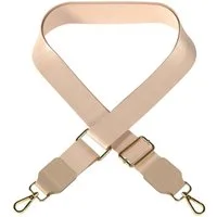 EAZY CASE Schulterriemen Schultergurte für Taschen unifarbend Ersatzband für Taschen Schulterband DIY Handtaschenband Beige Taupe