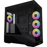 Lian Li PC-Gehäuse Vector V100 Midi-Tower PC-Gehäuse, Gehäuse, Gaming-Gehäuse Schwarz