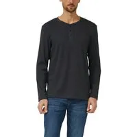 s.Oliver Langarmshirt mit Knopfleiste
