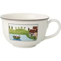Villeroy & Boch Tasse Design Naif Café au lait Obertasse XL, 1-tlg., Porzellan, Premium Porcelain, mikrow.- & spülm.sicher, Made in Germany